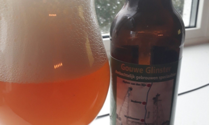 Gouwe Glinster van Brouwerij Riethoff